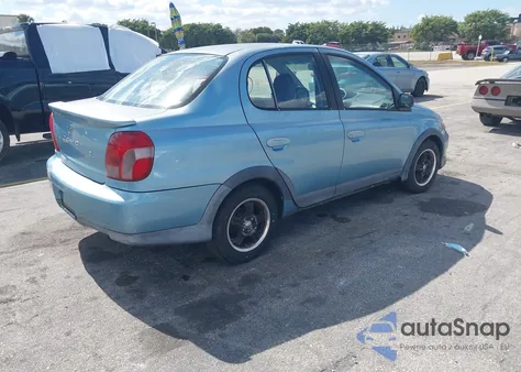 2001 Toyota Echo z USA, uszkodzony, nr VIN JTDBT123910195367